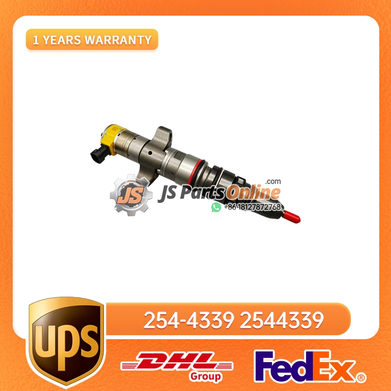 254-4339 Diesel Fuel Injector for Caterpillar CAT C9 330D 336D 5 - JS Parts Online 254-4339 Diesel Fuel Injector for Caterpillar CAT C9 330D 336D - 5