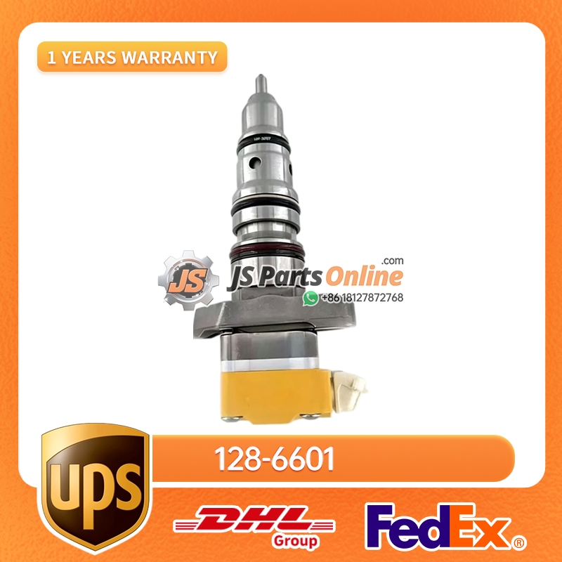 128-6601 Fuel Injector for Caterpillar CAT 3126 322C 2 - JS Parts Online 128-6601 Fuel Injector for Caterpillar CAT 3126 322C - 2