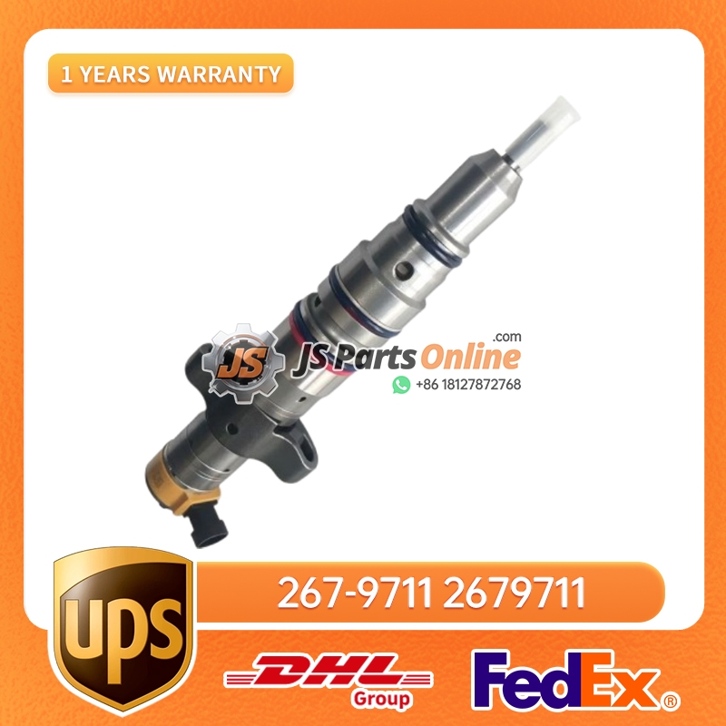 267-9711 Fuel Injector for Caterpillar CAT C7 C9 3 - JS Parts Online 267-9711 Fuel Injector for Caterpillar CAT C7 C9 - 3