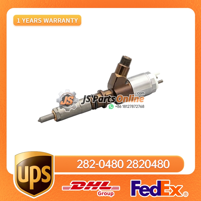 282-0480 Fuel Injector for Caterpillar CAT C4.4 C6.6 320D 953D 2 - JS Parts Online 282-0480 Fuel Injector for Caterpillar CAT C4.4 C6.6 320D 953D - 2