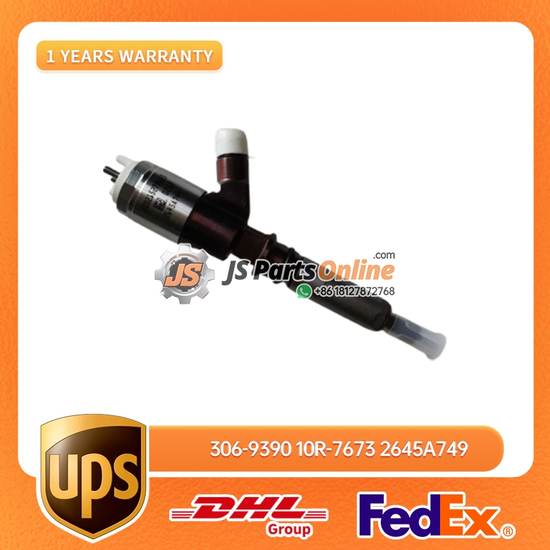 306-9390 10R-7673 2645A749 Diesel Fuel Injector for Caterpillar CAT C66 1 - JS Parts Online 306-9390 10R-7673 2645A749 Diesel Fuel Injector for Caterpillar CAT C6.6 - 1
