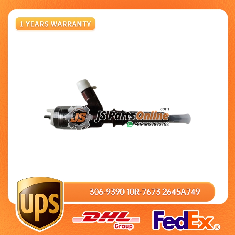 306-9390 10R-7673 2645A749 Diesel Fuel Injector for Caterpillar CAT C66 2 - JS Parts Online 306-9390 10R-7673 2645A749 Diesel Fuel Injector for Caterpillar CAT C6.6 - 2