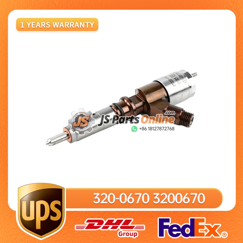 320-0670 Fuel Injector for Caterpillar CAT C6.6 1 - JS Parts Online 320-0670 Fuel Injector for Caterpillar CAT C6.6 - 1