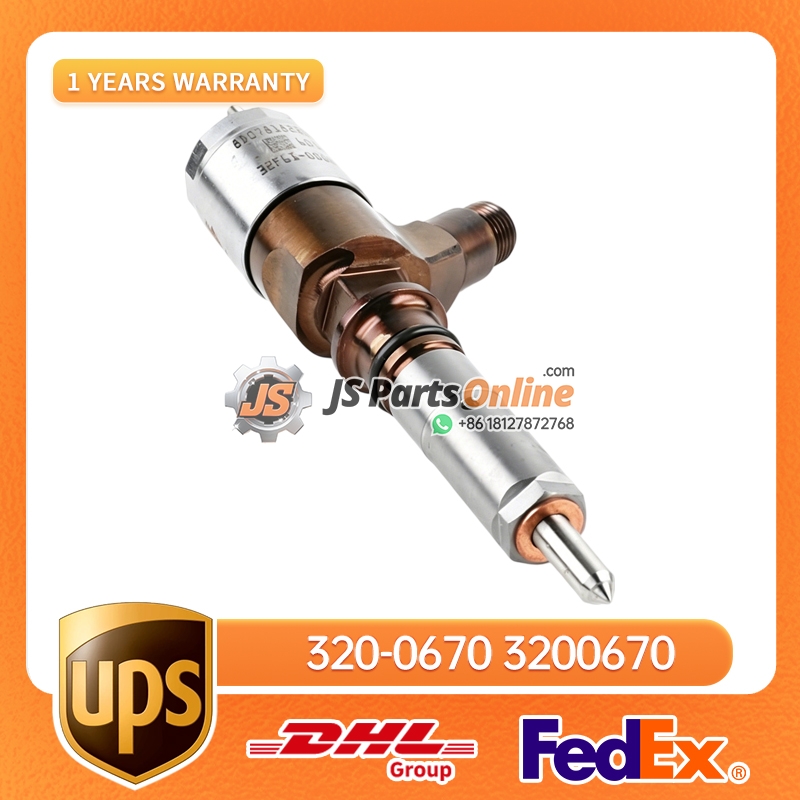 320-0670 Fuel Injector for Caterpillar CAT C6.6 2 - JS Parts Online 320-0670 Fuel Injector for Caterpillar CAT C6.6 - 2