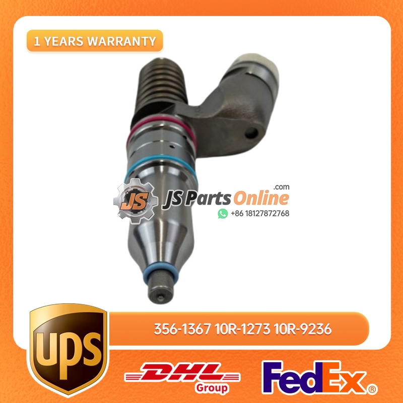 356-1367 10R-1273 10R-9236 Fuel Injector for Caterpillar CAT C32 3 - JS Parts Online 356-1367 10R-1273 10R-9236 Fuel Injector for Caterpillar CAT C32 - 3