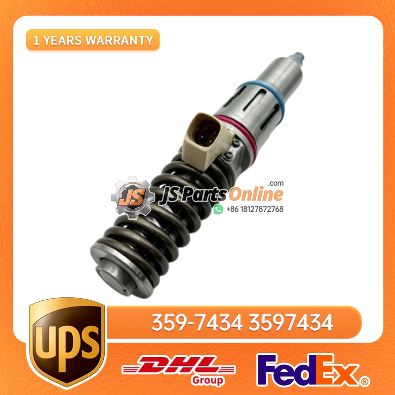 359-7434 20R-1304 Diesel Fuel Injector for Caterpillar CAT C15 C18 2 - JS Parts Online 359-7434 20R-1304 Diesel Fuel Injector for Caterpillar CAT C15 C18 - 2