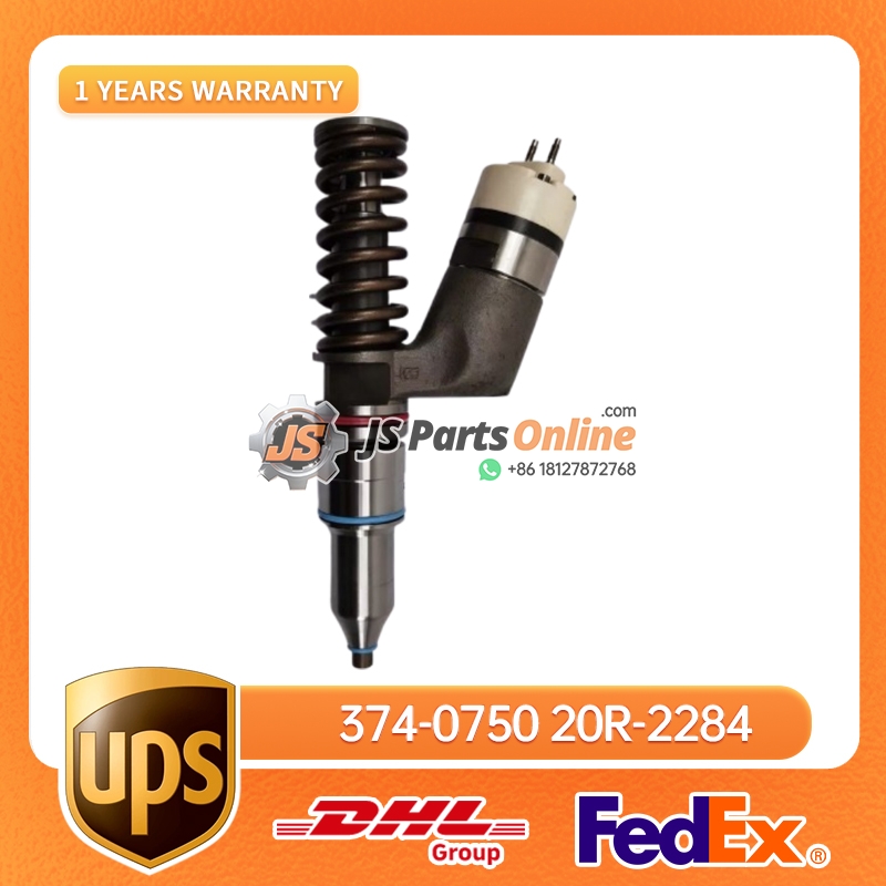 374-0750 20R-2284 Fuel Injector for Caterpillar CAT C15 C18 C27 C32 1 - JS Parts Online 374-0750 20R-2284 Fuel Injector for Caterpillar CAT C15 C18 C27 C32 - 1