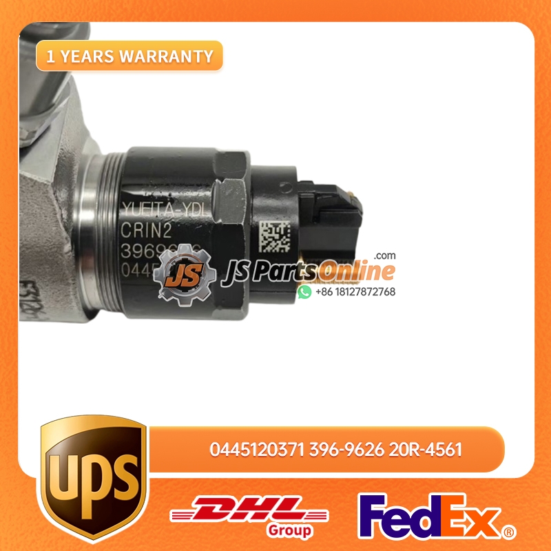 Bosch 0445120371 396-9626 20R-4561 Fuel Injector for Caterpillar CAT C71 3 - JS Parts Online Bosch 0445120371 396-9626 20R-4561 Fuel Injector for Caterpillar CAT C7.1 - 3