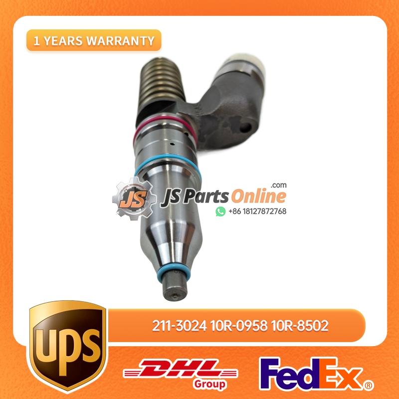 211-3024 10R-0958 10R-8502 Fuel Injector for Caterpillar CAT C15 4 - JS Parts Online 211-3024 10R-0958 10R-8502 Fuel Injector for Caterpillar CAT C15 - 4