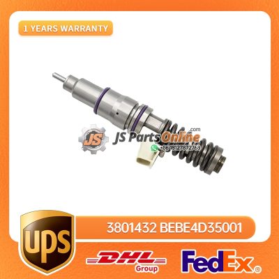 3801432 BEBE4D35001 Fuel Injector 4 Pins for Volvo MD11