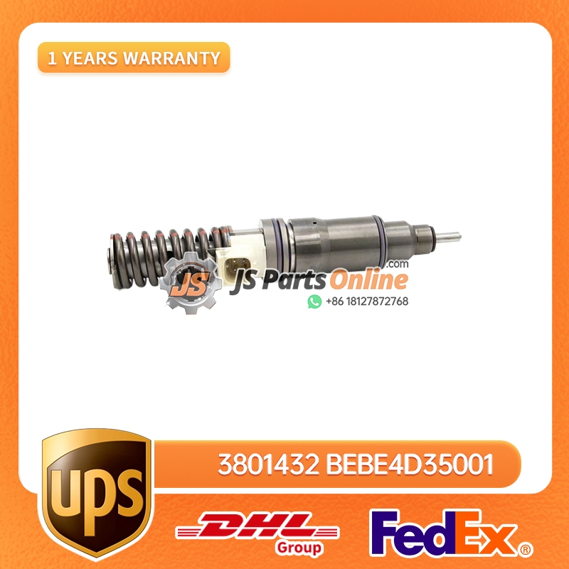 3801432 BEBE4D35001 Fuel Injector 4 Pins for Volvo MD11 3 - JS Parts Online 3801432 BEBE4D35001 Fuel Injector 4 Pins for Volvo MD11 - 3