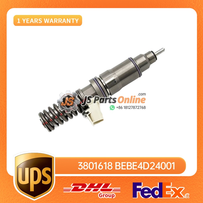 3801618 BEBE4D24001 Fuel Injector 4 Pins for Volvo MD13 EC380D EC480D 3 - JS Parts Online 3801618 BEBE4D24001 Fuel Injector 4 Pins for Volvo MD13 EC380D EC480D - 3