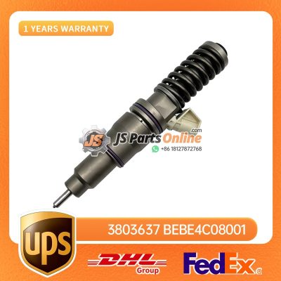 3803637 BEBE4C08001 Fuel Injector 2 Pins for Volvo D16